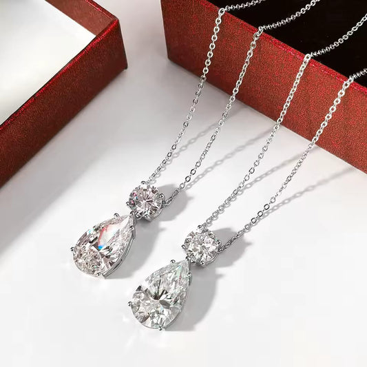 Colar Shine em Moissanite 9.5 CTW