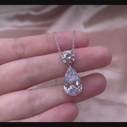 Colar Shine em Moissanite 9.5 CTW