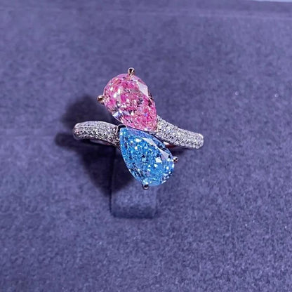 Anel Kim - Fancy Blue e Pink